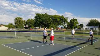 Game 2 Ken Curry/Ted Cummings vs Grant Harris/Chuck Hamaker-Teals Club 509 Pickleball