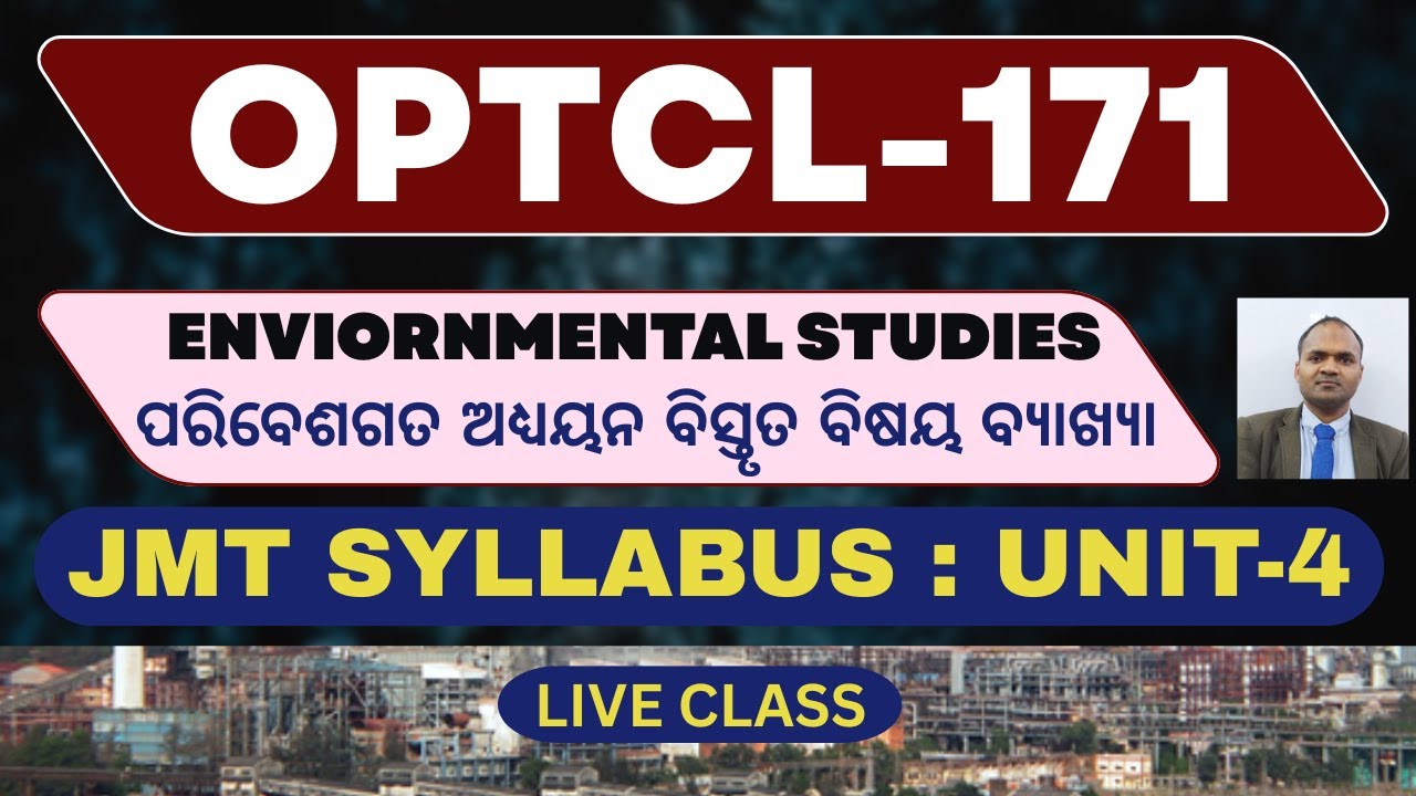"UNIT-4 Environmental Studies | JMT Syllabus Explained in Simple Language"