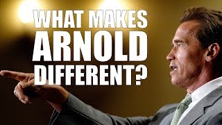 What Makes Arnold Schwarzenegger Different? @Rossatron