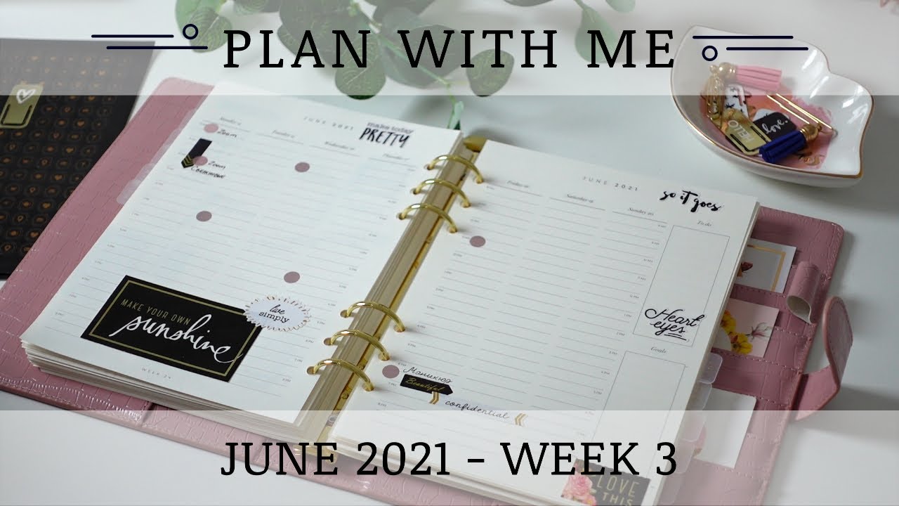ПЛАНИРУЙ СО МНОЙ - ИЮНЬ 2021 | PLAN WITH ME - JUNE 2021