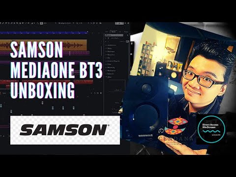 Unboxing Samson Mediaone BT3 Bluetooth Speakers