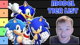 RANKING SONIC THE HEDGEHOG RENDERS TIER LIST!