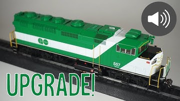 Rapido F59PH Speaker Upgrade - Sound Comparison and Installation Guide