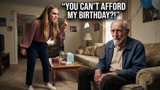 Information She Screamed at Grandpa Over Her Birthday… Then Everything Changed 😭 Guide