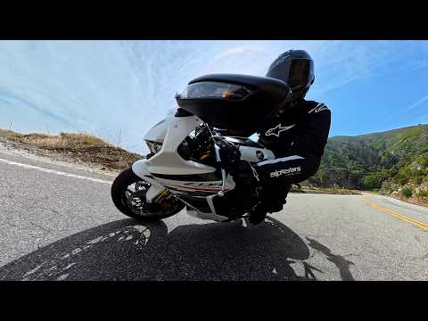 Riding Honda CBR1000RR On Los Angeles Best Roads