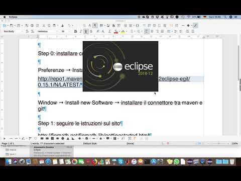 Finmath: setup su Eclipse con Maven e Git