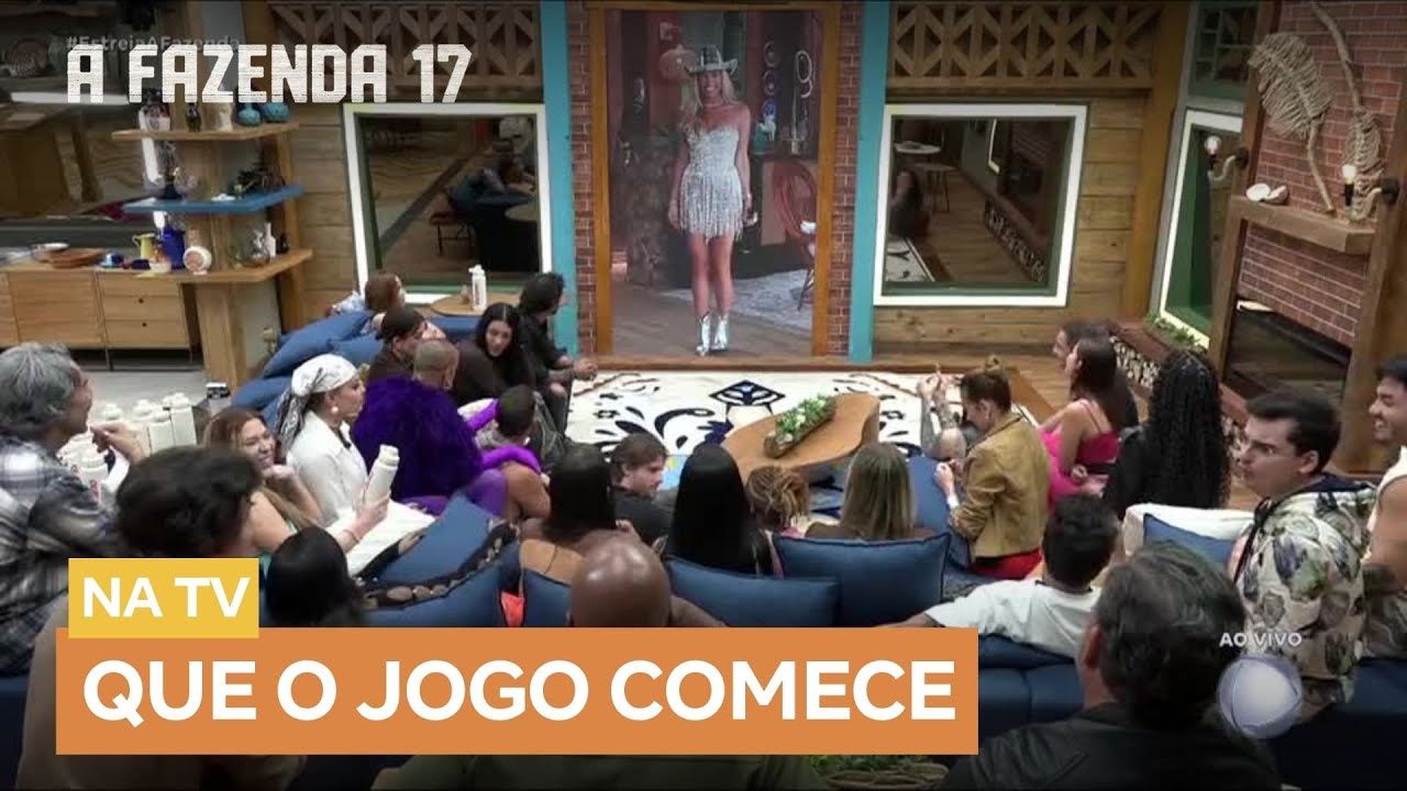 Adriane Galisteu conversa ao vivo com os peões pela primeira vez | A Fazenda 17