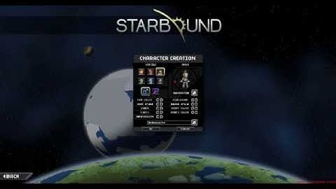 StarBound: Character Creation