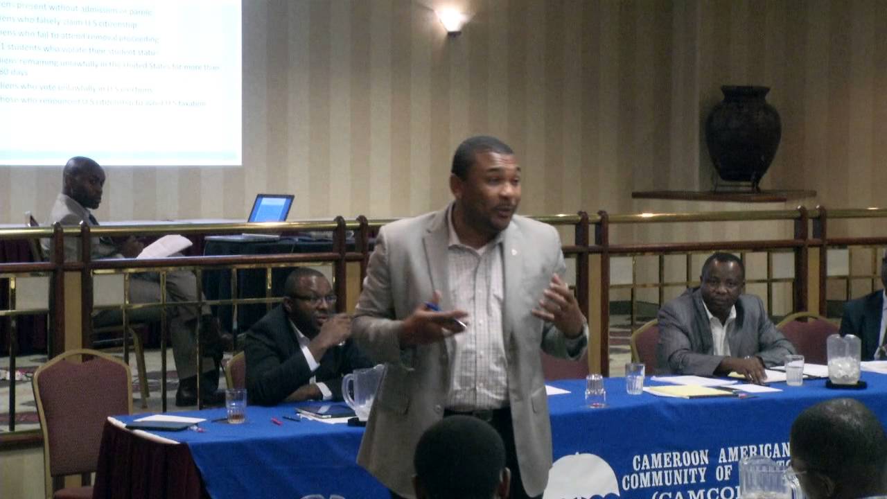 CAMCOH Immigration Forum , Deportation And Crimes James Epo YouTube