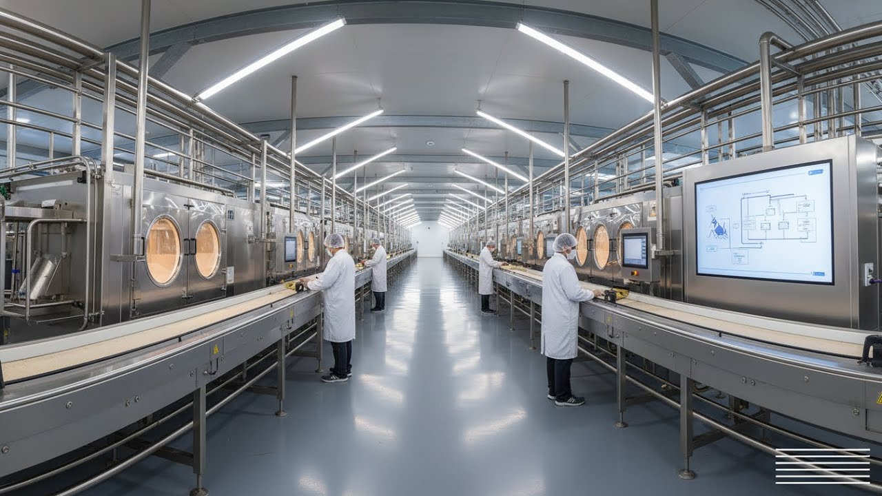 Inside a Cricket Protein Factory: From Insects to Clean Powder (Full Process)