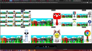 My Sprunki Oc Cactukk Vs Bombomsprunki 24 Parison