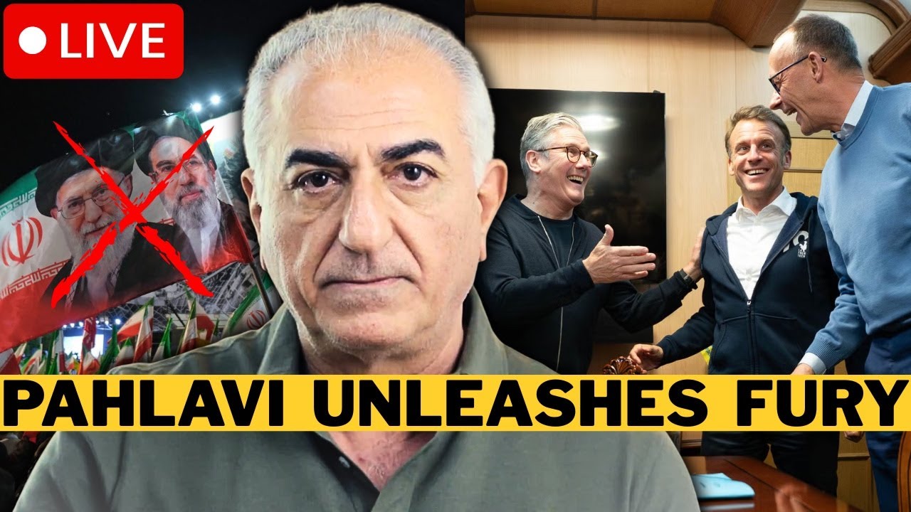 🚨 LIVE: Reza Pahlavi Goes To WAR On Europe For Defending IRGC - Iran Revolution