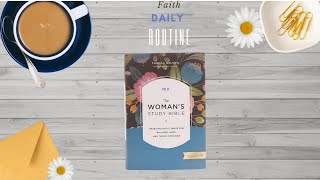 My Updated Faith Routine- Coffee and Bible Time Prayer Journal @coffeeandbibletime
