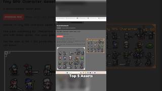 The only asset packs you need on itch.io #gamedev #itchio #shorts