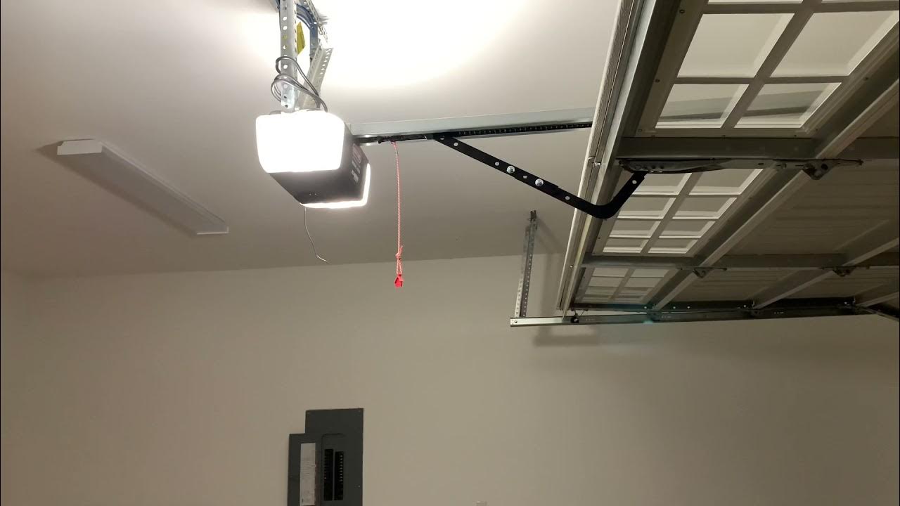 Genie professional line model 3120 Aladdin connect part 2 be careful of