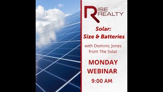 Solar 101 for real estate agents│Rise Realty