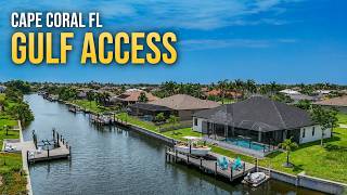 Cape Coral FL Gulf Access Home With Pool, Spa and Boat Lift