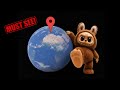 Creepy Labubu caught on google earth and google maps |