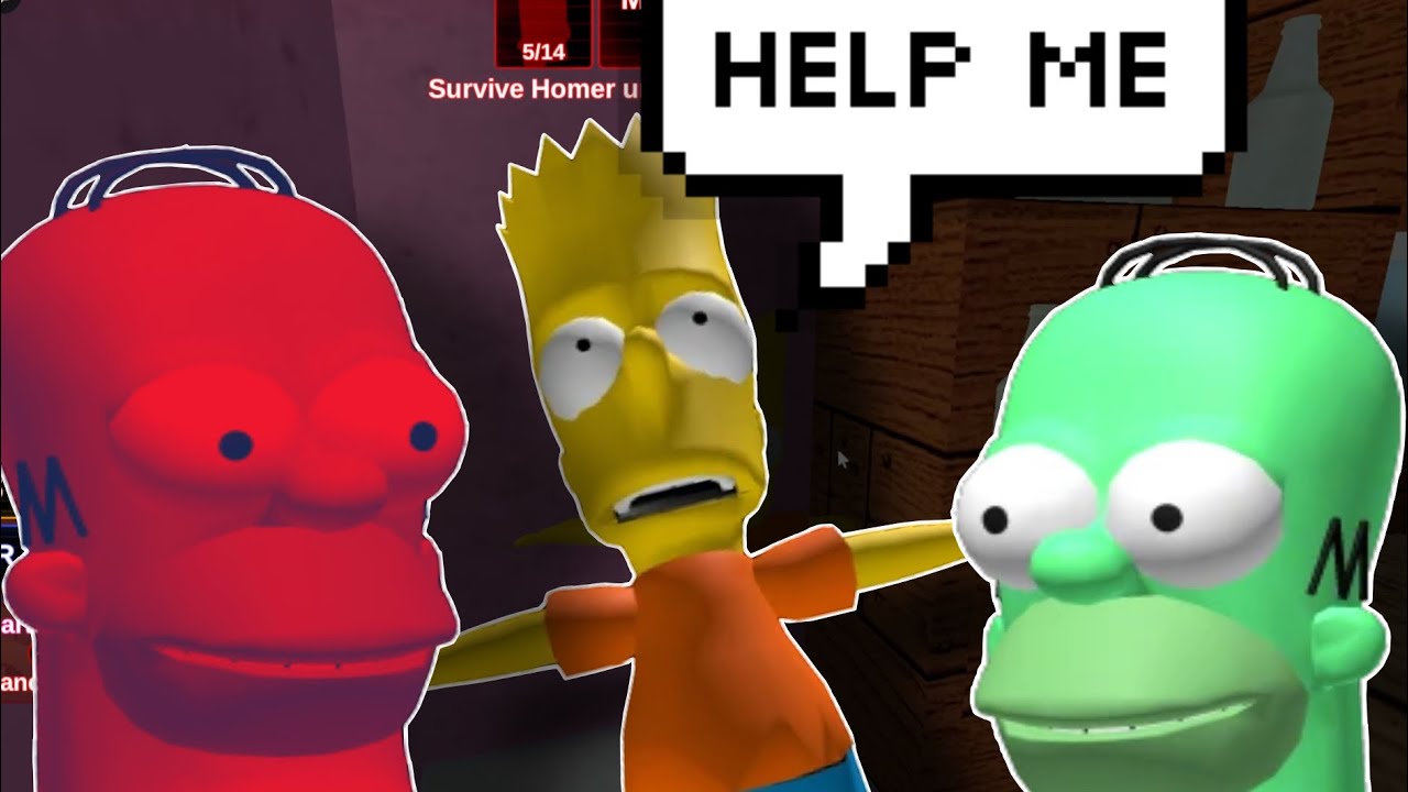 You VS Homer isn’t Easy… (Roblox)