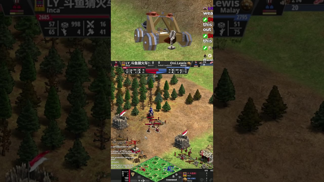 Crazy Yo quickwall on Lewis! | 