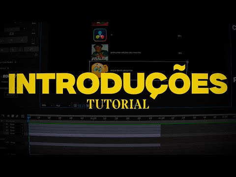 como edito a intro dos meus vídeos (tutorial after effects)