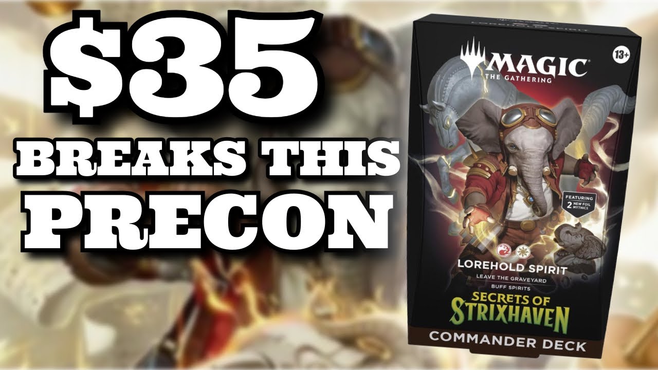These 12 cards break this precon! - YouTube