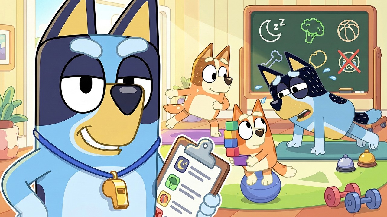 Learning and Fun with Bluey! Classroom Adventures You Can’t Miss 🐾✏️😄 | Funny Bluey Animation