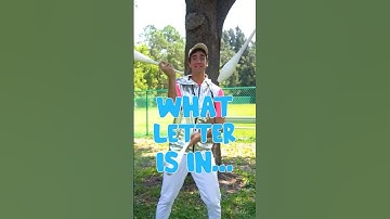 What letter is it?! 🧐 #videosforkids #wordchallenge #jugglingclubs
