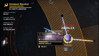 Helldivers 2 Major Order - Defend Turing from Terminids
