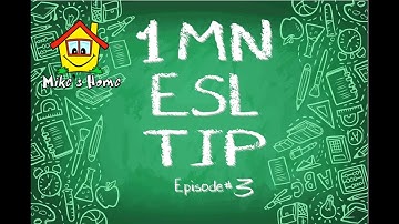 1MN ESL TIP #3| WARM UP | Warm up + Fast Game | ESL teaching tips
