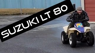 Will it Start? Suzuki LT 80 Top Speed & First Ride