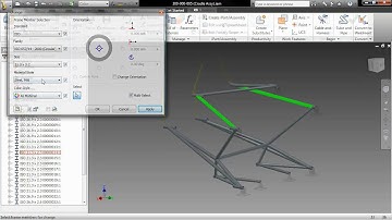 Autodesk Inventor 2011 Simulation Frame Design