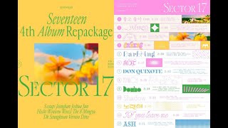 [FULL ALBUM] SEVENTEEN (세븐틴) - SECTOR 17 '4th Album Repackage'  -KPOP PLAYLIST -