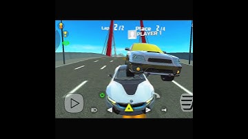 car jump form my car ☠️ in Car Simulator 2 #gameclose #automobile #gaming #shortsfeed #shorts