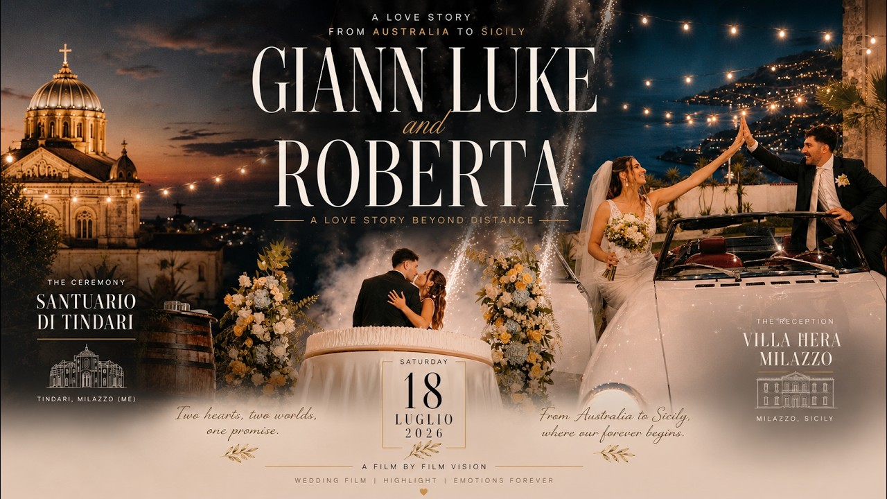 Il film del matrimonio di Giann Luke e Roberta a Tindari e Milazzo