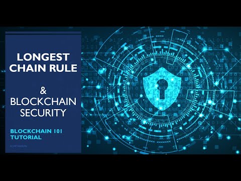 12. Longest Chain Rule & Blockchain Security - شرح
