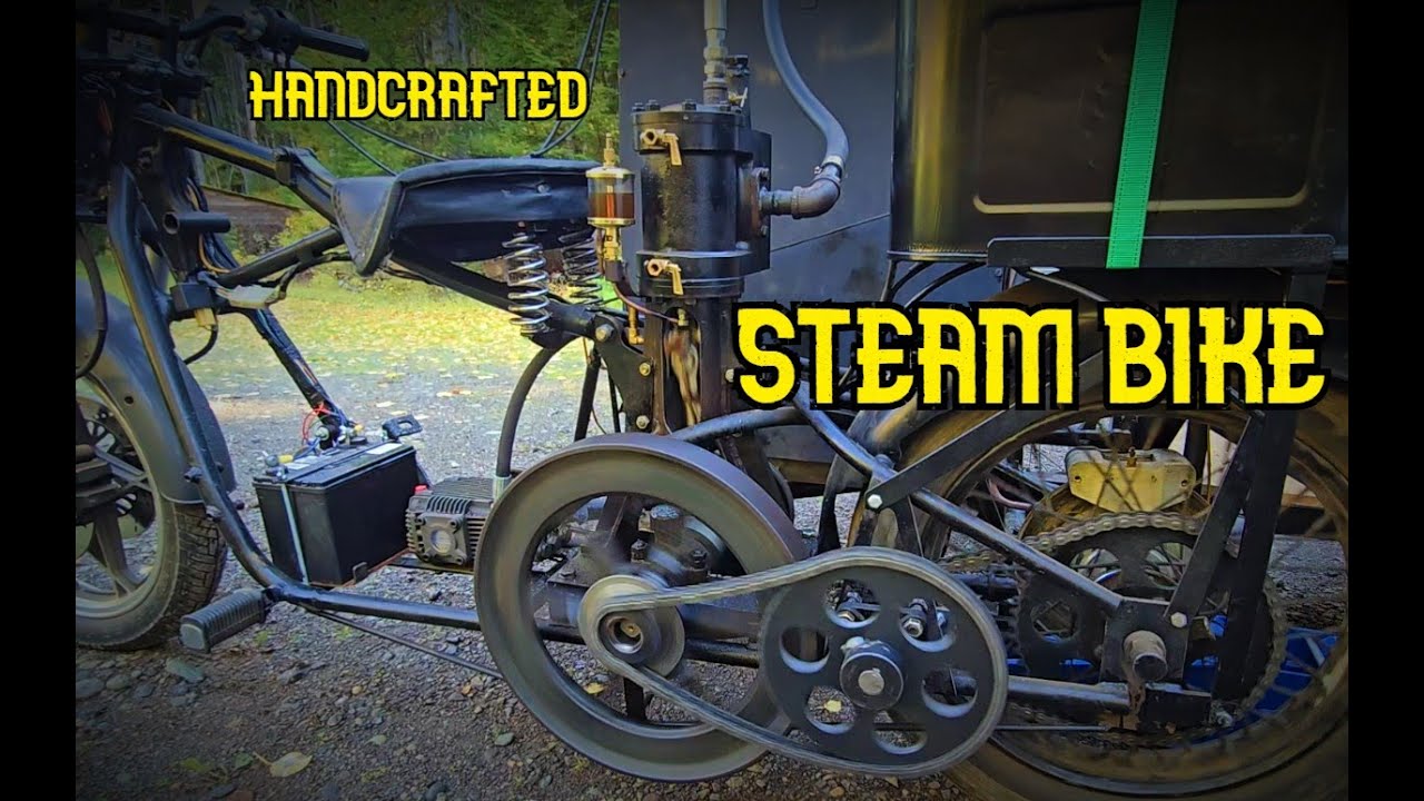"STREET LEGAL" SUZUKI STEAM BIKE 