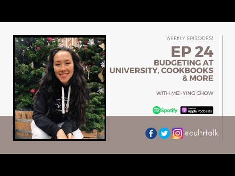 Видео: #EP 24: @Mei-Ying Chow on Budgeting at University, Cookbook, Food Shopping & More