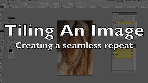 Photoshop Tutorial Tiling an Image Seamless Repeat