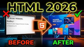 HTML Full Course 2026 🔥 | Learn HTML in One Video | Beginner to Advanced