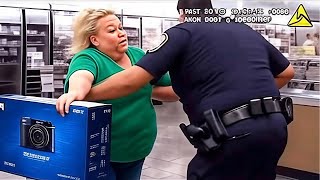 When Entitled Target Shoplifters Get Humbled by Cops