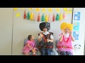 ひげじいさん ビーンズバージョン♪手遊びををおまめ戦隊ビビンビ~ンで歌ってます!