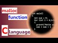 C programming: Malloc example