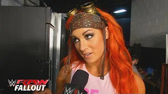 Becky Lynch shares her fiery wisdom: Raw Fallout, Oct. 5, 2015