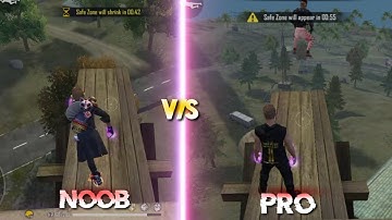 NOOB VS PRO PLAYER IN FREE FIRE - SAMSUNG A3,A5,A6,A7,J2,J3,J5,J7,S5,S6,S7,S9,A10,A20,A30,A50,A70 FF
