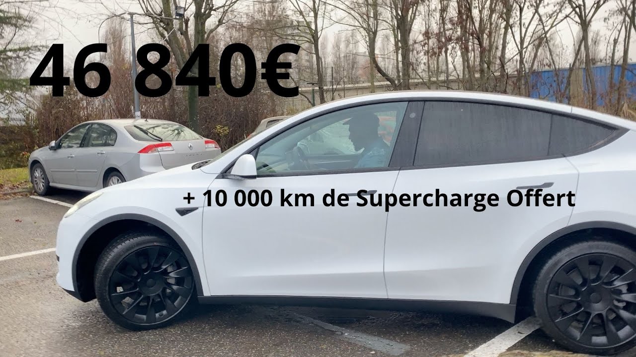 Une TMYP à 46 840 € : Tesla lui offre 10 000 KM de Supercharge