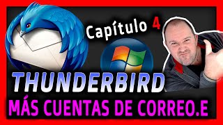 4. Curso Mozilla Thunderbird ⭐ Como Insertar múltiples cuentas de correo electrónico (Gmal,hotmail)