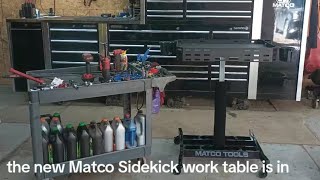 NEW Matco Sidekick worktable first impression