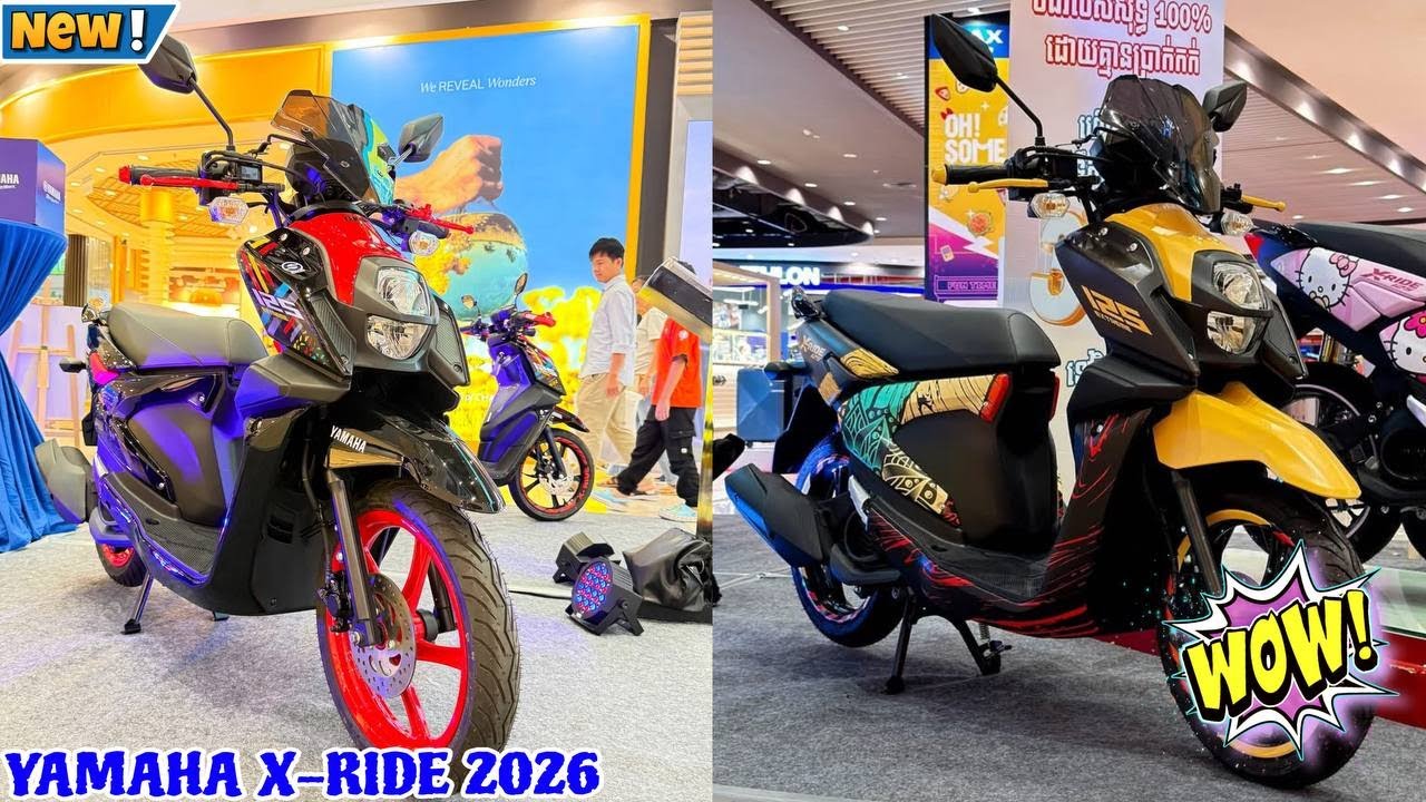 NEW YAMAHA X-RIDE 2026