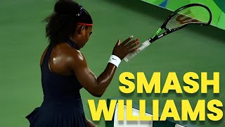 Serena William's Most Intense Racket Moments - Smash & Throw | SERENA WILLIAMS FANS